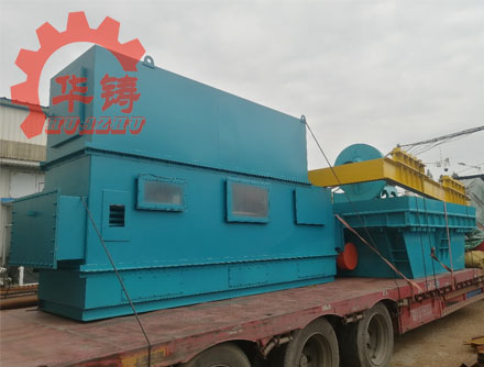 湖南嘉禾树脂砂生产线装车发货实拍